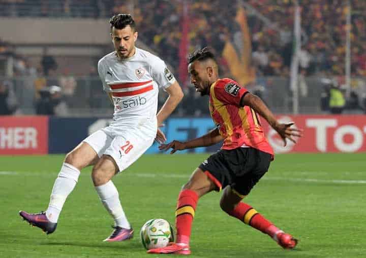 الزمالك ضد الترجي التونسي