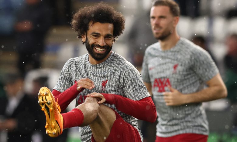 Liverpool's Egyptian King Mohamed Salah (Photo by Darren Staples / AFP)